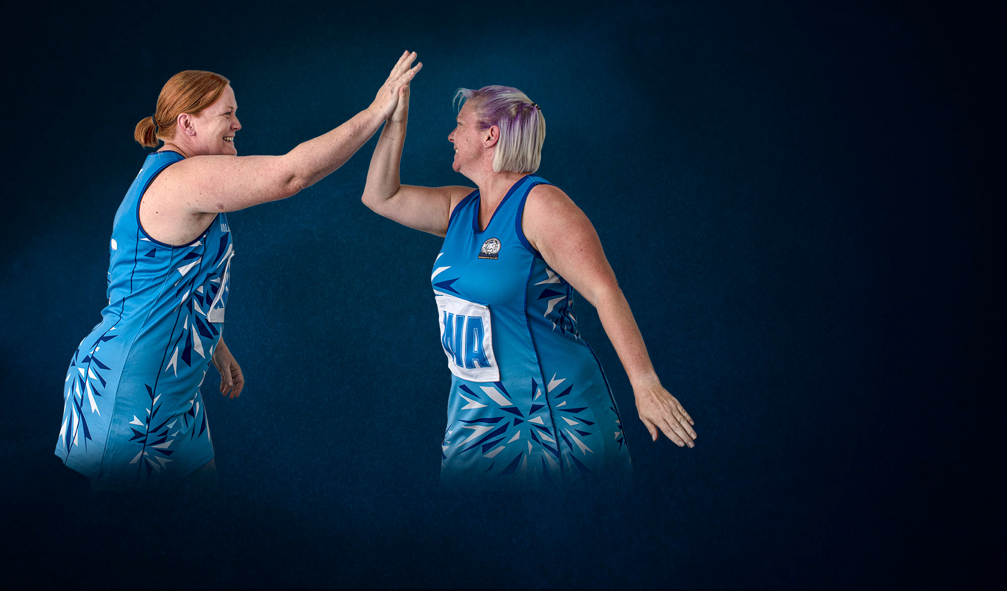 Homepage header netball